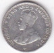 Straits Settlements , 10 Cents 1918 George V , En Argent , KM# 29a - Maleisië