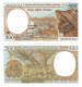 FULL SET Equatorial Guinea 500, 1000, 2000, 5000 & 10000 Francs CFA 1994 (2000) UNC (N) - Equatoriaal-Guinea