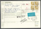 58450) Denmark Addressekort Bulletin D'Expedition 1981 Postmark Cancel Air Mail - Lettres & Documents