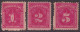 1927-78 CUBA REPUBLICA 1927 MH POSTAGE DUE TASA POR PAGAR COMPLETE SET.  - Unused Stamps