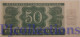 CZECHOSLOVAKIA 50 KORUN 1950 PICK 71s AU/UNC - Czechoslovakia