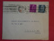 BT3 ESPANA  BELLE LETTRE 1950 A PARIS FRANCIA  + AFF. INTERESSANT + - Briefe U. Dokumente