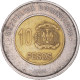 Monnaie, DOMINICA, 10 Pesos, 2008 - Dominicaanse Republiek