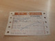 India Old / Vintage - INDIAN Railways / Train Ticket "NORT EASTERN RAILWAY" As Per Scan - Monde