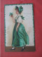 Signed Artist  Clapsaddle.   Embossed The Wearing Of The Green  ref 6062 - Saint-Patrick's Day