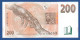 CZECHIA - CZECH Republic - P.19a – 200 Korun 1998 UNC, S/n C25 722703 - Tschechien