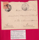 TIMBRE FM N°1 POULO CONDORE 11EME REGIMENT COLONIALE LE COMMANDANT DU POSTE 1904 LETTRE COVER - Lettres & Documents