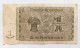 Allemagne. Billet 1 Rentenmark 1937 - 5 Mark