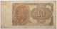 Tchécoslovaquie - 10 Korun - 1953 - PICK 83b - TB - Tschechoslowakei