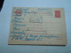 Russia USSR Postal Stationery Postcard Cover 19?? REGISTRED  TO ROME ITALY - Briefe U. Dokumente