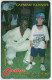Cayman Islands - Young Fan With Richie Richardson - 57CCIC (with Ø) - Iles Cayman