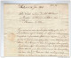 Lettre Précurseur Griffe MALINES Juin 1814 Vers Maire De LIERRE - Port Encre 2  --  B6/037 - 1814-1815 (General Gov. Belgium)