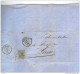 Lettre TP 17  Losange De Points 233 MALINES 1866 Vers LIERRE - Entete Filature Du Lin à La Mécanique --  B5/774 - 1865-1866 Linksprofil