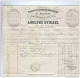 Lettre TP 17 LIEGE 1866 -  Cachet Et Entete Illustrée Adolphe Eymael , Produits Chimiques Et Couleurs  --  B5/397 - 1865-1866 Linksprofil