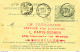 YY 234 - Entier Postal Avis De Réception Cachet De Gare Nord Belge JEMEPPE N.B. 1900 Via JEMEPPE Poste Vers BXL - Nord Belge