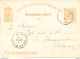 YY656 - Entier Postal Luxembourg DIEKIRCH 1878 Vers GRAMMONT - Marque De Passage Luxembourg Par Ambt Brux-Arl. - Transit Offices