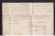 DDAA 558 - Lettre Précurseur BRUXELLES 1786 Vers PARIS - Port 12 Sols Encre - Signée Le Boucq - 1714-1794 (Oesterreichische Niederlande)