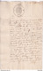 Document Fiscal Du Hainaut 2 Pages - Empreinte Quatre Patars 1742 -  Mention Du Baillage De HARCHIES  --  SS/570B - Documents