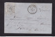 DDBB 568 - Lettre TP 18 Points 237 MARCHE 1869 Vers AUVELAIS - Origine Manuscrite HOLLOGNE - 1865-1866 Profil Gauche