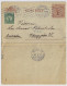 SUÈDE / SWEDEN - 1920 - Letter-Card Mi.K18 15ö (No Date) Uprated Facit 79 Used Locally In STOCKHOLM - Ganzsachen