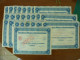 Lot De 25 Actions PERA Palace Hotel Constantinople - 100 Francs - 1922 - Avec Tous Leurs Coupons - Tourism