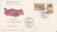 2 FDC TURQUIE    30 VI 1967 +  FLORIADE 1960  Istanbul Rotterdam  PER POSTKOETS - Lettres & Documents