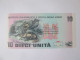 Italy 10 Dieci Unita UNC Test Banknote 2016 Issued By The State Printing Press/polygraphic Institute - [ 8] Fakes & Specimens