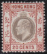 Hong Kong     .    SG    .    69  (2 Scans)  .  1903      .    (*)     .   Without Gum - Neufs