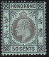 Hong Kong     .    SG    .    98 (2 Scans)  .  1907-11      .    *   .    Mint-hinged - Ongebruikt