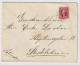 SUÈDE / SWEDEN - 1891 (Aug 12) 10ö Red Facit 54 On Cover From "GRIMSLÖF" To STOCKHOLM - Brieven En Documenten