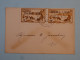 C  ST PIERRE & MIQUELON BELLE LETTRE FRANCE LIBRE RARE 1942 ST PIERRE  +N°250 274   SURCHARGES +AFF. PLAISANT + - Briefe U. Dokumente