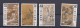 Taiwan 1969 , Anciennes Peintures Chinoises, Musée Du Palais , Serie Complète Neufs 599 à 602. Voir Scan Recto Verso  - Neufs