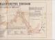 CHILE Early 1900s "PACIFIC STEAM NAVIGATION COMPANY" Large TRANSPORT MAP Cordillera De Los ANDES ( Andes Mountains ) - Wereld