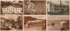 ROMANIA : 1952 - STABILIZAREA MONETARA / MONETARY STABILIZATION - LOT / SET : OVERPRINTED STAMPS On 6 POSTCARDS (al619) - Lettres & Documents
