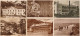 ROMANIA : 1952 - STABILIZAREA MONETARA / MONETARY STABILIZATION - LOT / SET : OVERPRINTED STAMPS On 6 POSTCARDS (al619) - Briefe U. Dokumente