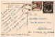 Delcampe - ROMANIA : 1952 - STABILIZAREA MONETARA / MONETARY STABILIZATION - LOT / SET : OVERPRINTED STAMPS On 6 POSTCARDS (al619) - Covers & Documents