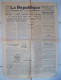 JOURNAL LA REPUBLIQUE DU CENTRE - MERCREDI 16 AVRIL 1941  -  COMPLET Sans DECHIRURE - - Allgemeine Literatur
