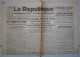 JOURNAL LA REPUBLIQUE DU CENTRE - MERCREDI 23 AVRIL 1941  -  COMPLET Sans DECHIRURE - - General Issues