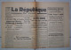 JOURNAL LA REPUBLIQUE DU CENTRE - SAMEDI 26 AVRIL 1941  -  COMPLET Sans DECHIRURE - - Allgemeine Literatur