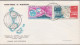 1967. SAINT-PIERRE-MIQUELON. Fine FDC With De Gaulles Visit 25 F + 100 F.cancelled First Day Of Issue. Unu... - JF440834 - Storia Postale