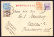 Um 1934 Brief Aus Mantschuko Nach Essen. 4 Farben Frankatur - Storia Postale