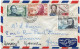 NOUVELLE-CALEDONIE LETTRE PAR AVION DEPART NOUMEA 13-11-1953 NOUVELLE-CALEDONIE POUR LA FRANCE - Cartas & Documentos