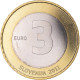 Slovénie, 3 Euro, 2011, Samostonjna Slovenia, SUP+, Bimétallique - Slovénie