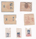 7 Timbres Ou Cachet De Chine à Identifier - 7 Stamps Of China To Be Identified, Voir Scan Recto Verso - 1912-1949 Republik