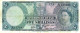 FIJI BRITISH 5 SHILLINGS BLUE QEII HEAD FRONT & MOTIF BACK DATED 01-09-1964 P.51d VF+ READ DESCRIPTION!! - Fiji