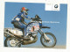 Cp, Sport MOTO, BMW Motorrad Team GAULOISES, Andrea MAYER, D , 1989 , 2 Scans - Motorcycle Sport