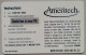 USA Ameritech  5 Minutes Prepaid Phonecard " Jim Landis " - Amerivox