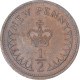 Monnaie, Grande-Bretagne, 1/2 New Penny, 1976 - 1/2 Penny & 1/2 New Penny