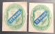 TAMMERFORS LOKALPOST Original 1866-1872 12 Penni Tampere City Post LOT 1-2 (Finland Local Finlande Poste Locale - Emissions Locales