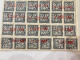 Delcampe - LOTTO MARCHE DA BOLLO LIRE 25,00 ISTITUTO NAZIONALE DELLA PREVIDENZA SOCIALE 1945/1946. - Revenue Stamps